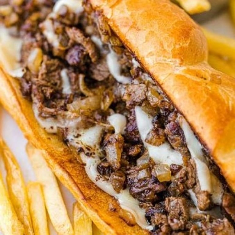 Indulge in Our Cheesesteak
