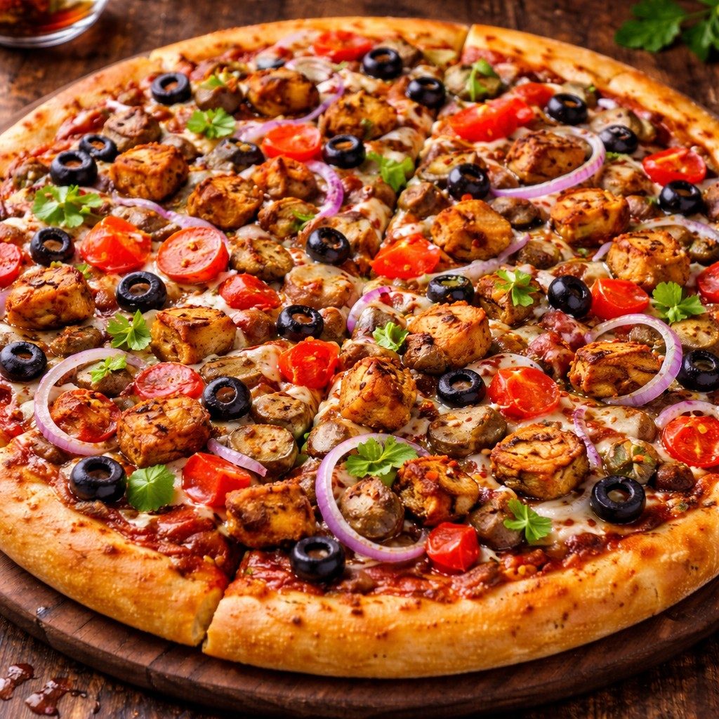Vegetable Pizza - Small 8".