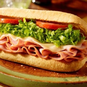 Ham & Cheese Sandwich.