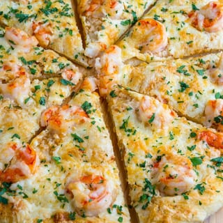 Shrimp Scampi Pizza - XL 18"