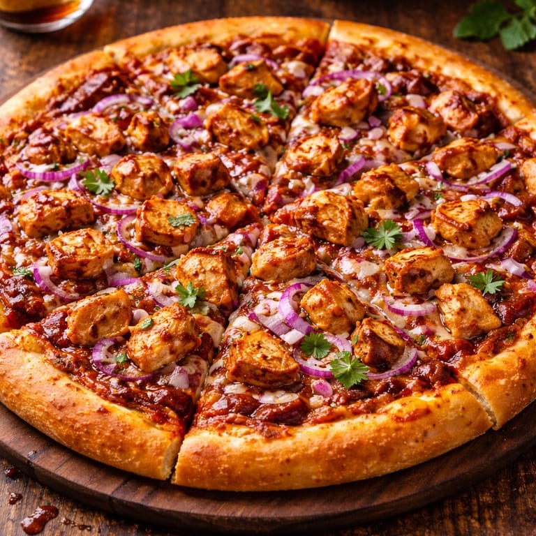 BBQ Chicken Pizza Delight