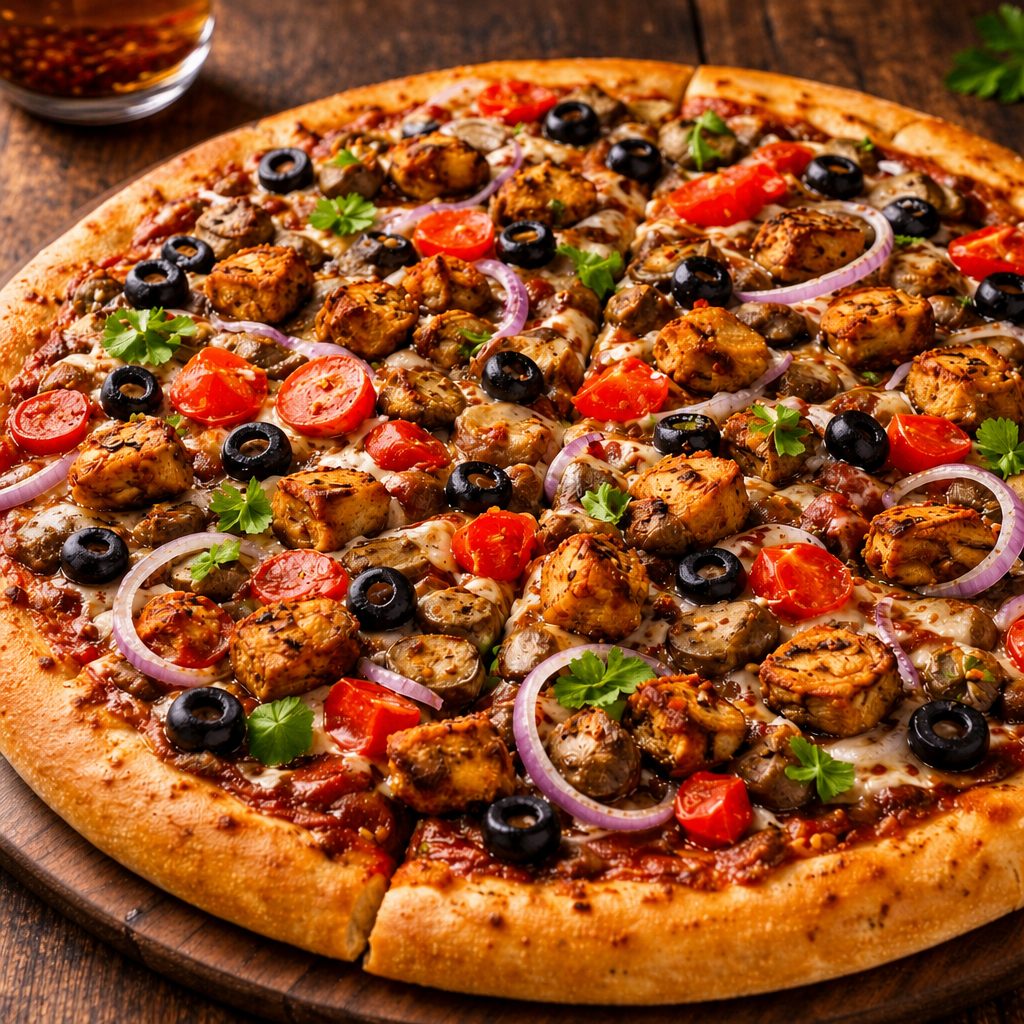 Vegetable Pizza - Large 15".