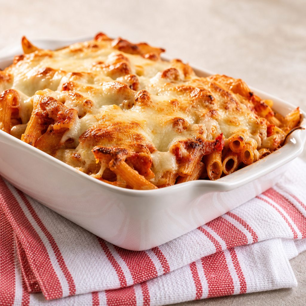 Baked Rigatoni.