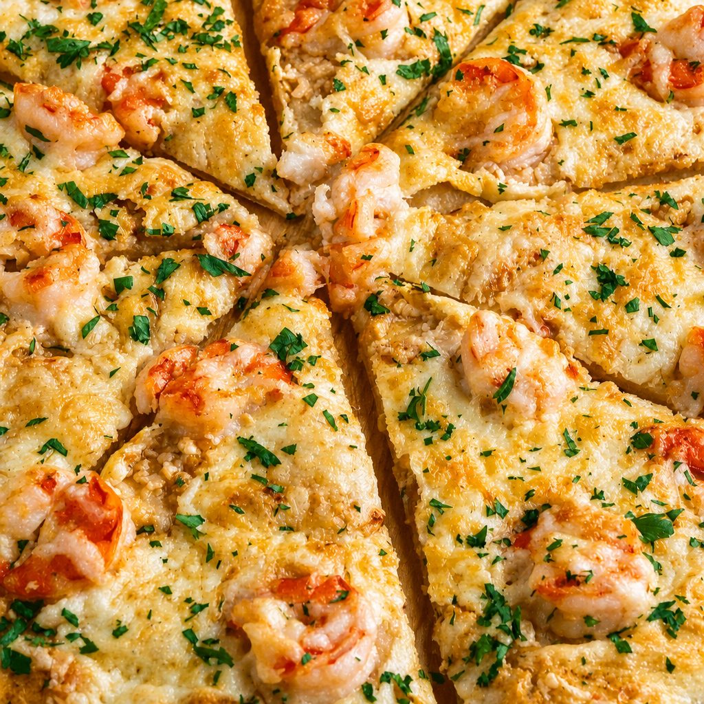 Shrimp Scampi Pizza - XL 18".
