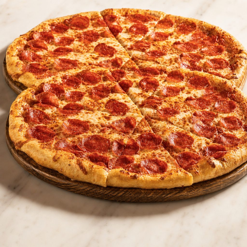 Two Large 1 Topping Special.