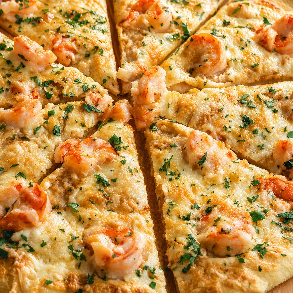 Shrimp Scampi Pizza - Small 8".