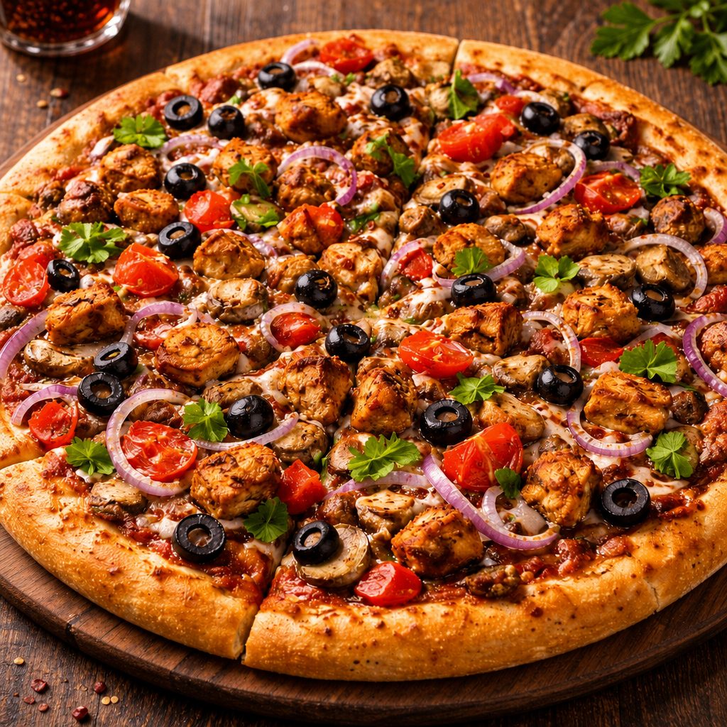 Vegetable Pizza - XL 18".
