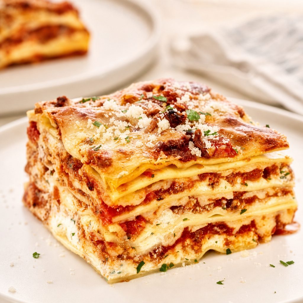 Baked Lasagna.