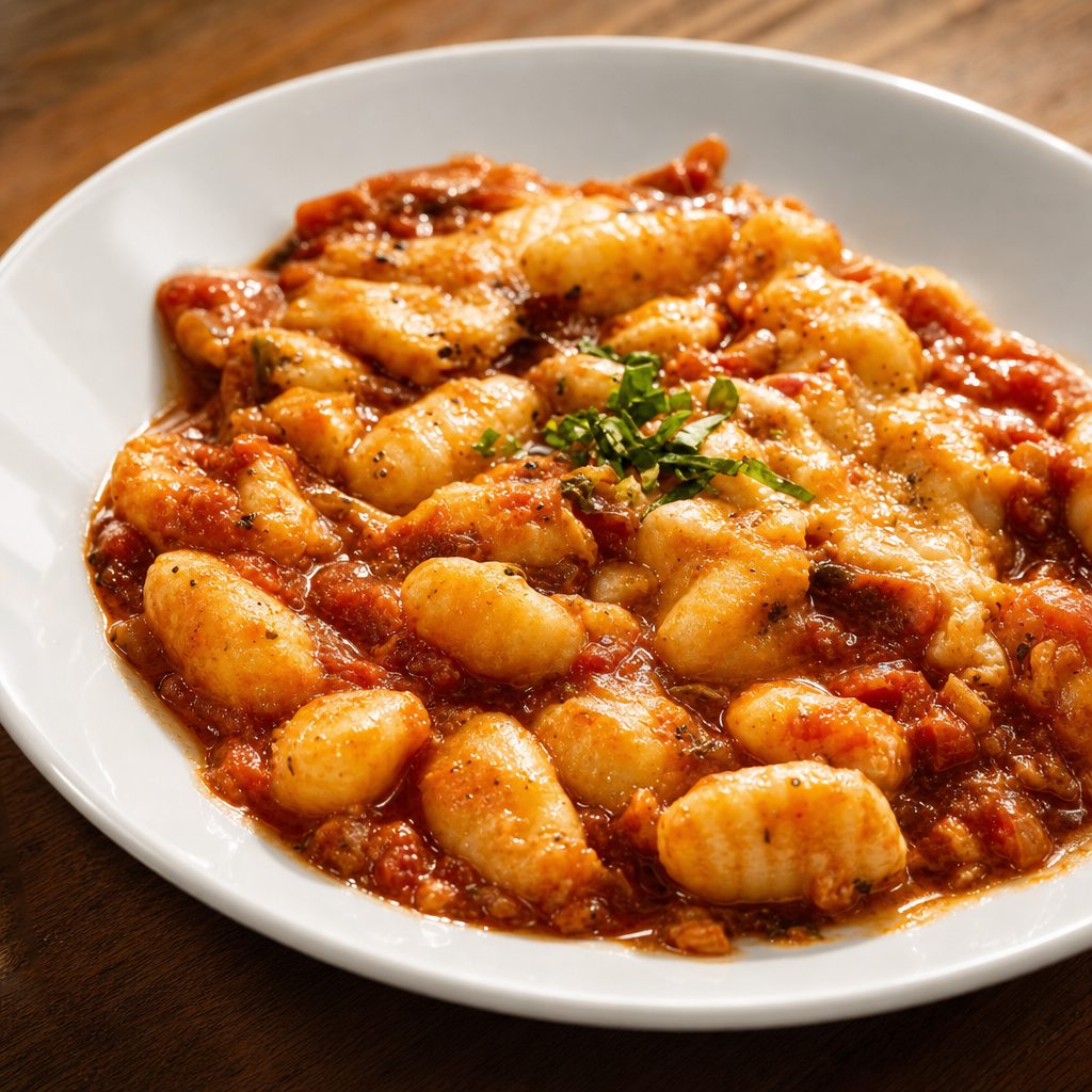 Baked Gnocchi.